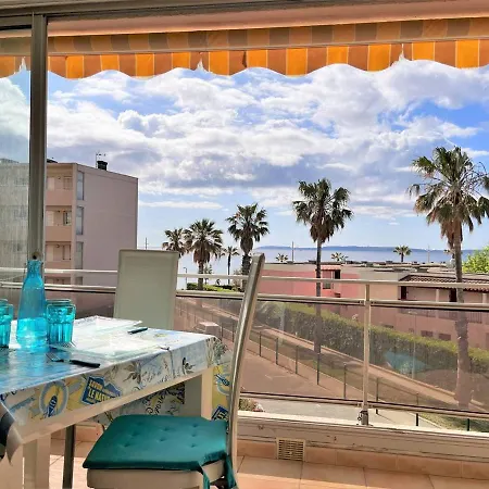 2 Pièces Climatisé Avec Parking Proche - Fr-1-251-463 Appartamento Le Lavandou